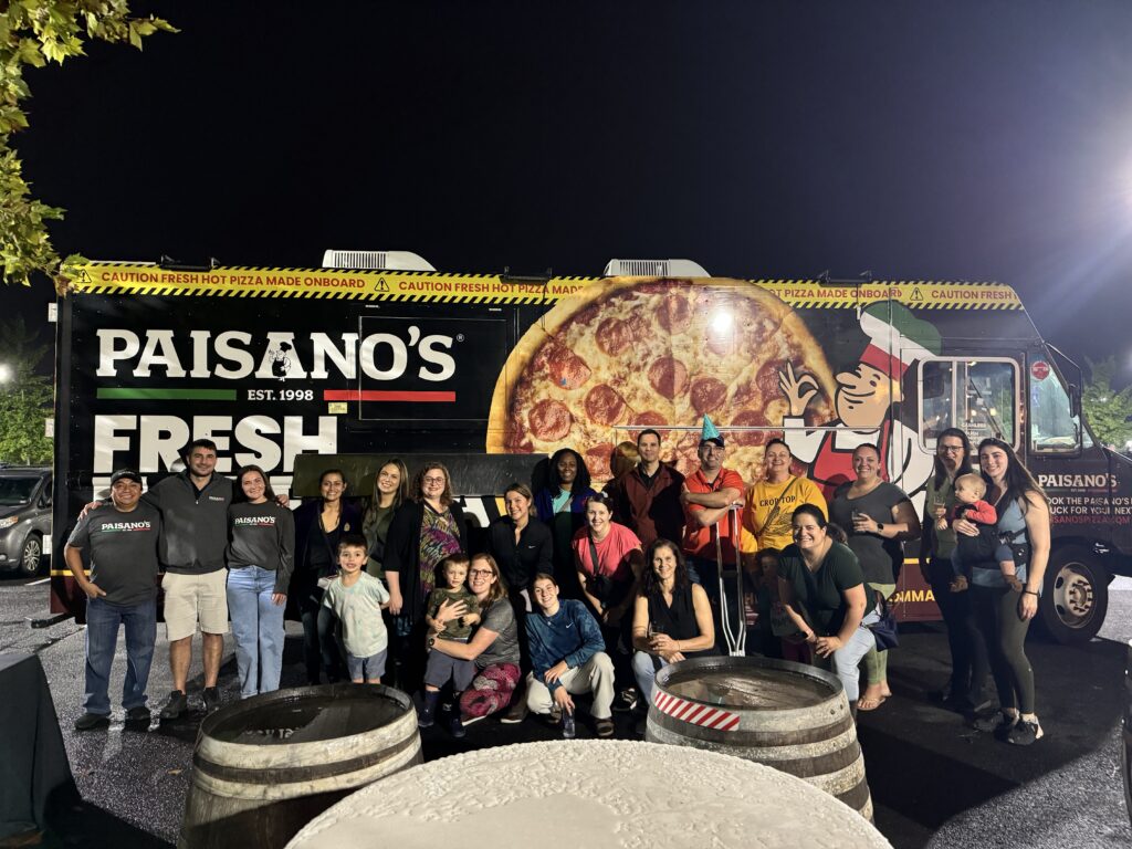 Paisano's food truck at an event