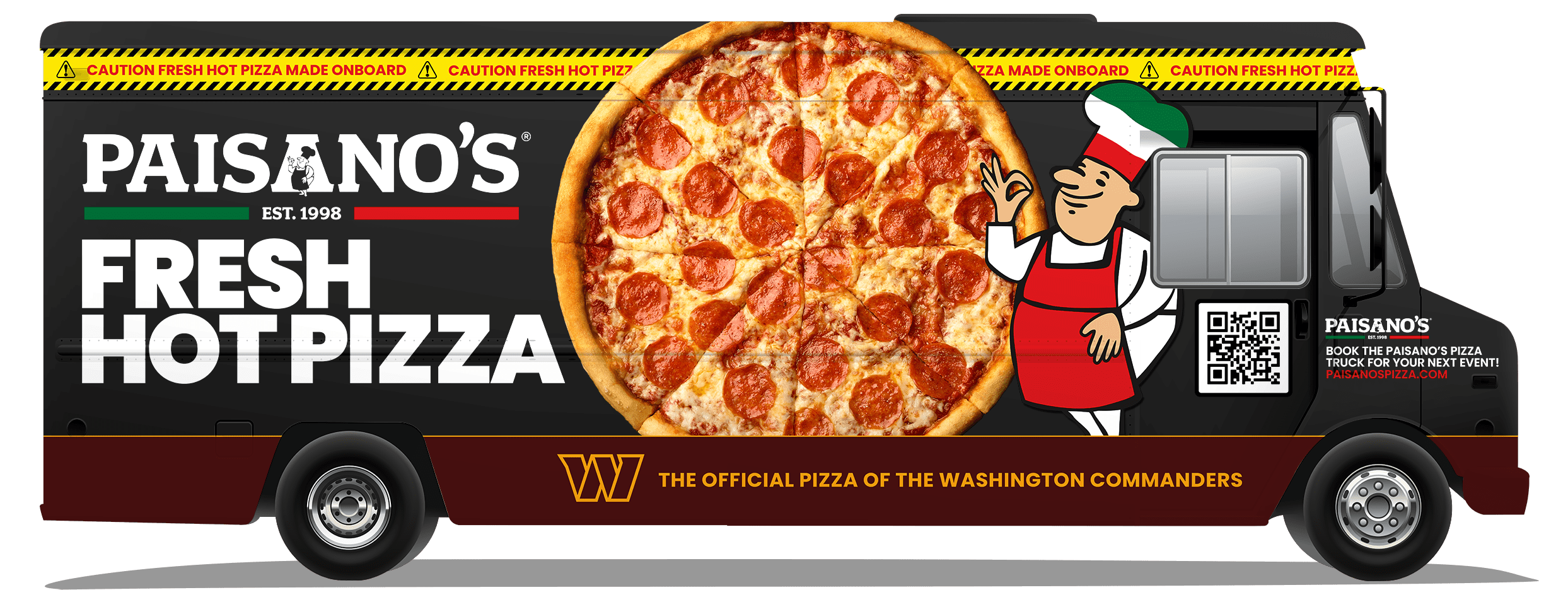 Paisano's Pizza food truck