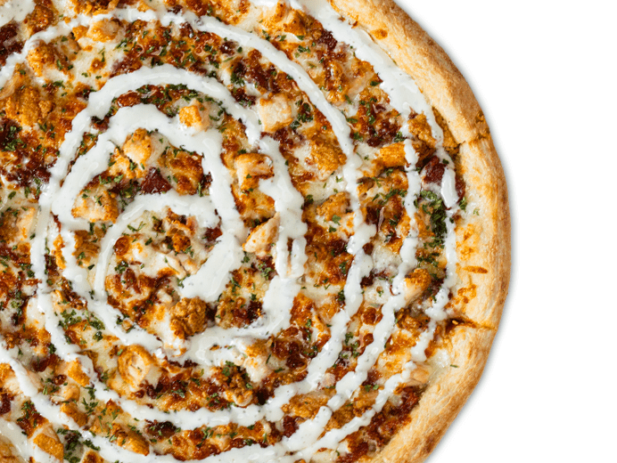 Chicken Bacon Ranch Pizza
