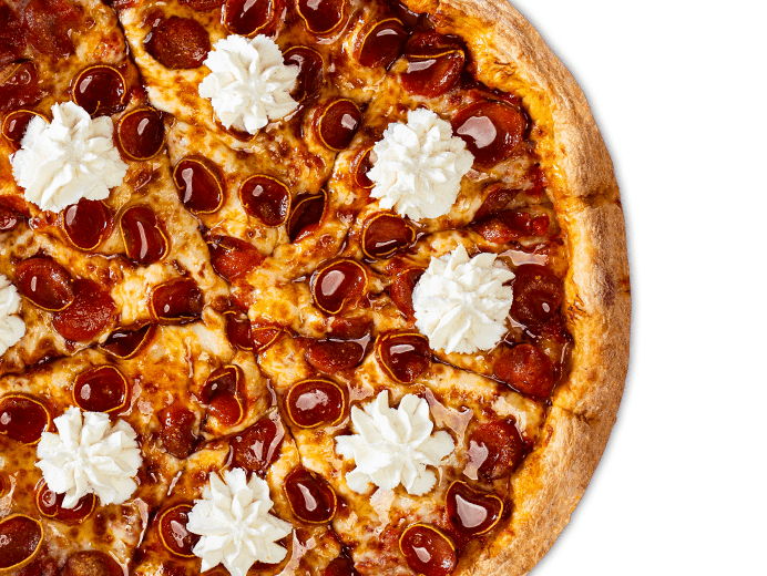 Hot Honey specialty pizza